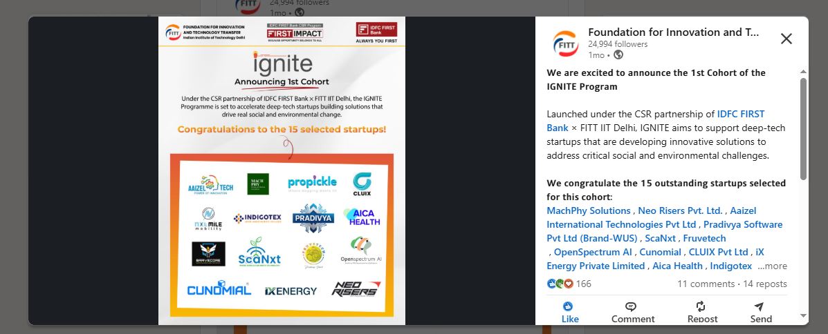 IGNITE Programme